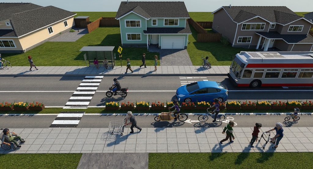 Replacing default buildings with generates homes